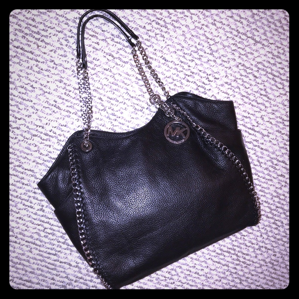 Michael Kors Black leather bag